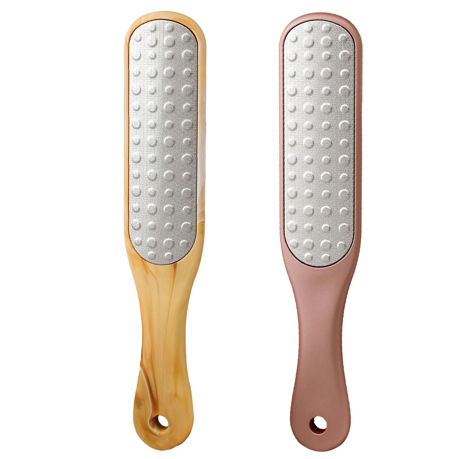 Foot Scrubber Double Side Pedicure Tools Portable Manual Foot Plate Foot Grinder for Dead Dry Skin Hard Skin Exfoliate Calluses