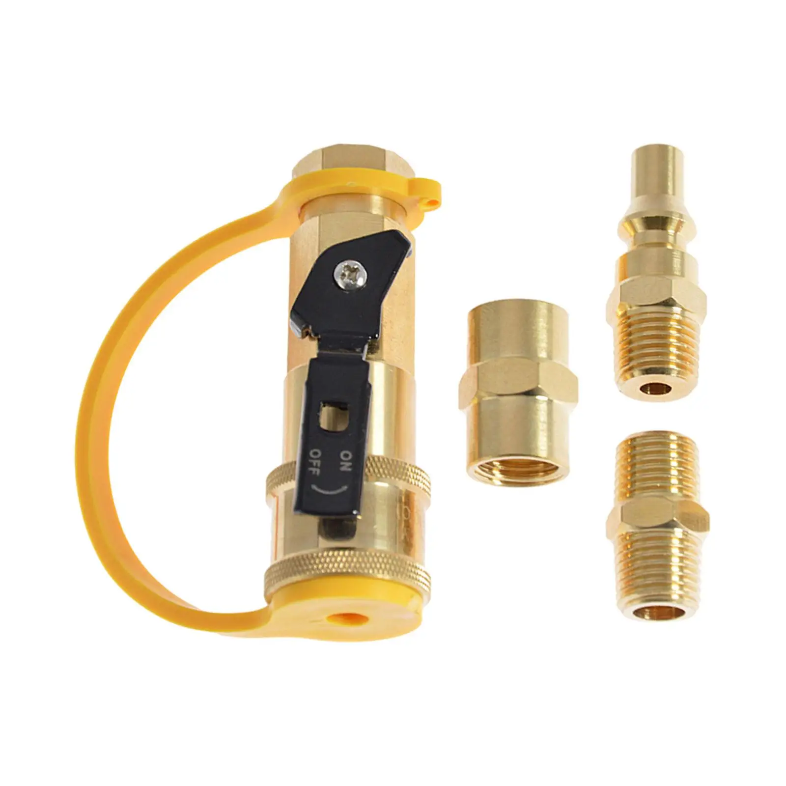 RV Propane Adapter Quick Connect or Disconnect 1/4