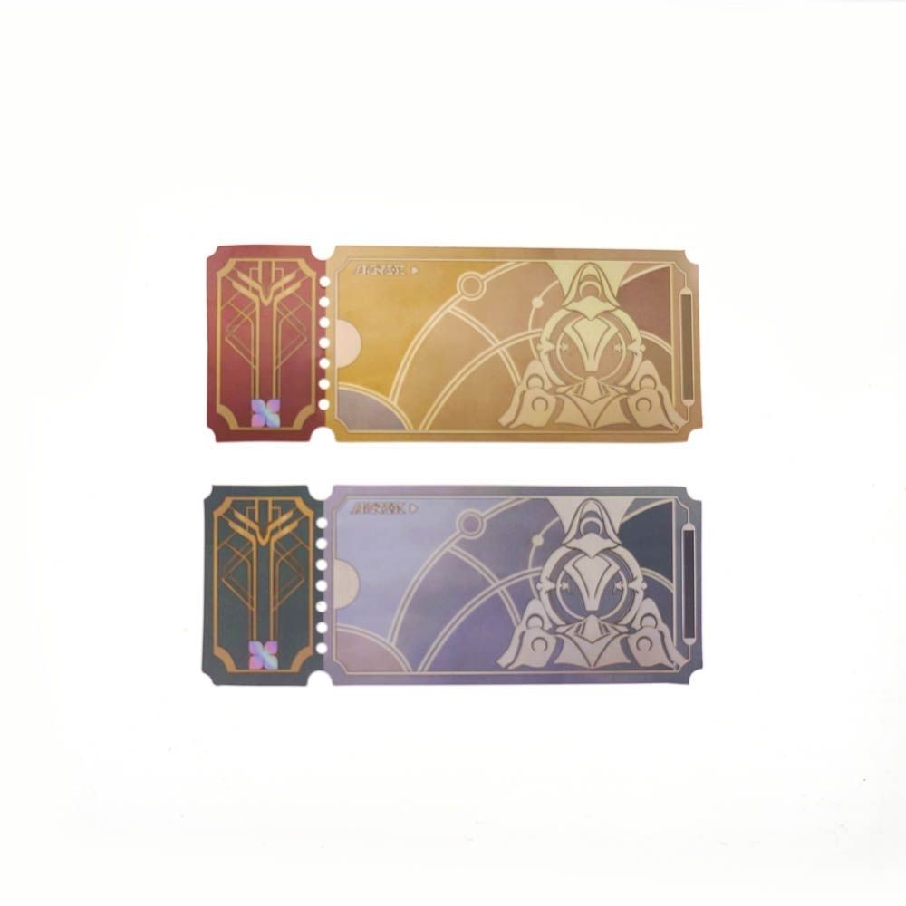 Spiel Honkai:Star Rail PVC Ticket Cosplay Requisiten Star Rail Pass/Special Pass Papier Lesezeichen Postkarte für Fans Geschenke Sammlungen – Detail 3