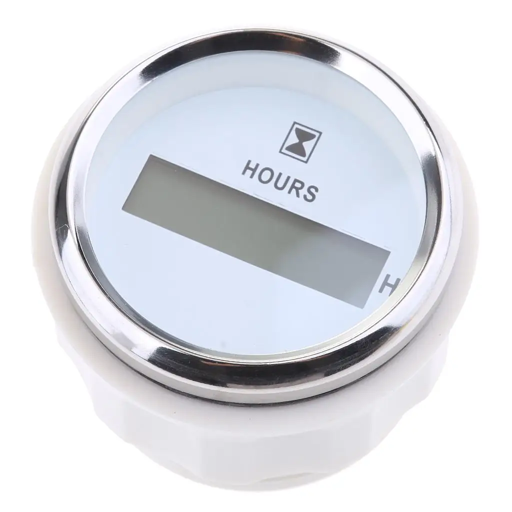 Mechanical Hour Meter  - Professional Engine Hourmeter for Boat /Auto/ ATV /UTV /Snowmobile /Lawn Tractors Generators, 