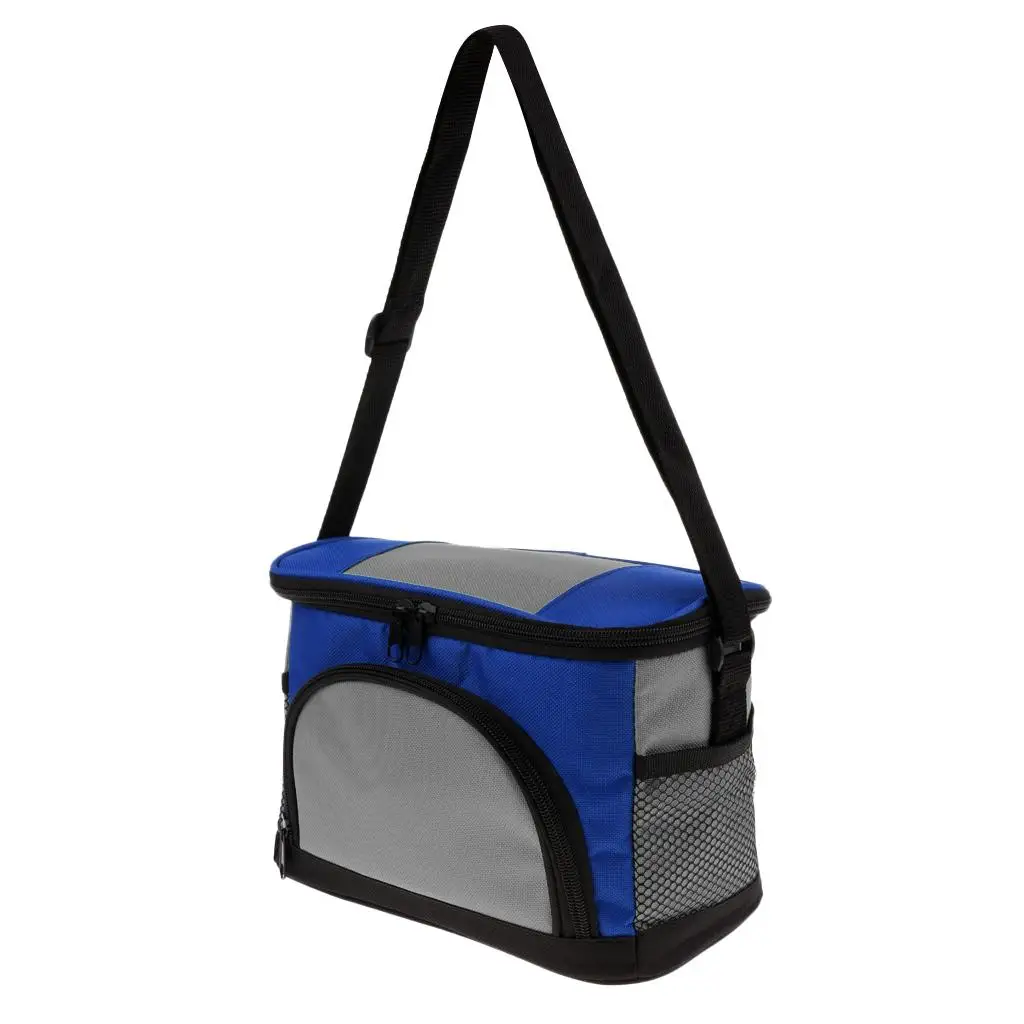 Insulated  Cooler Tote  with Shoulder Strap for Travel Picnic  School