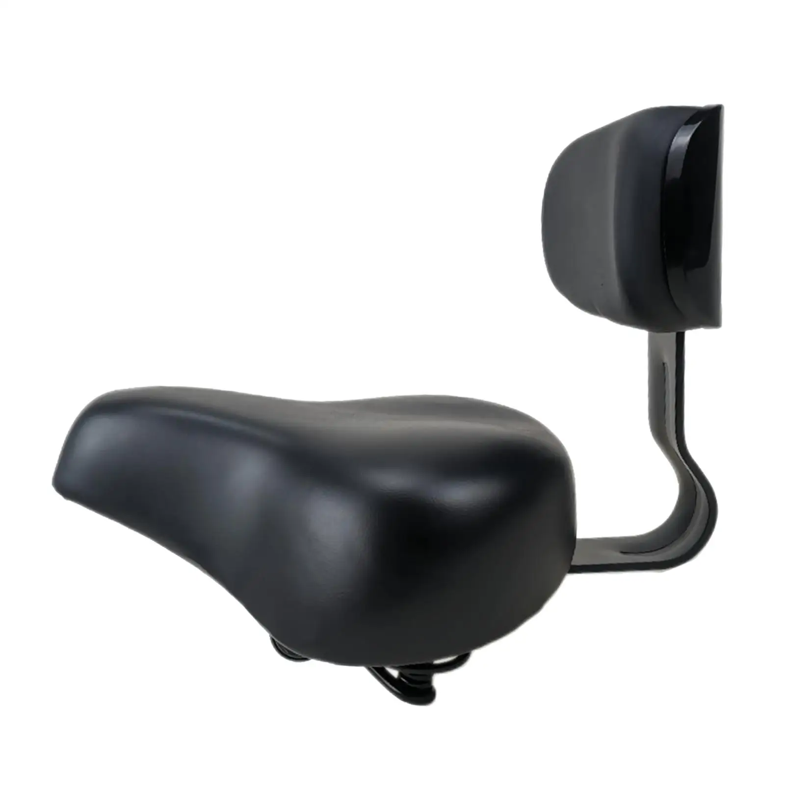 Backrest Saddle Bike Seat PU Cushion Universal Replace Commuter Bike Saddle Tricycle Saddle Bike Saddle