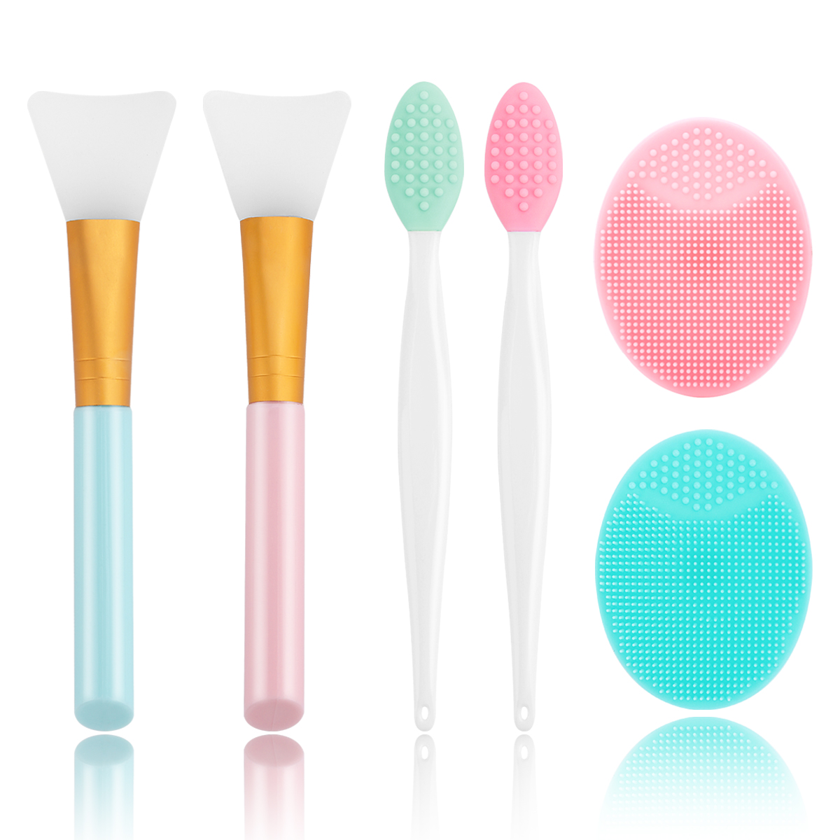 Best of Silicone Face Cleansing Brush Lip Scrub Brush Facial Deep Pore Skincare Scrub Cleanser Tool Beauty Soft Deep Cleaning Exfoliator Reviews & Tips