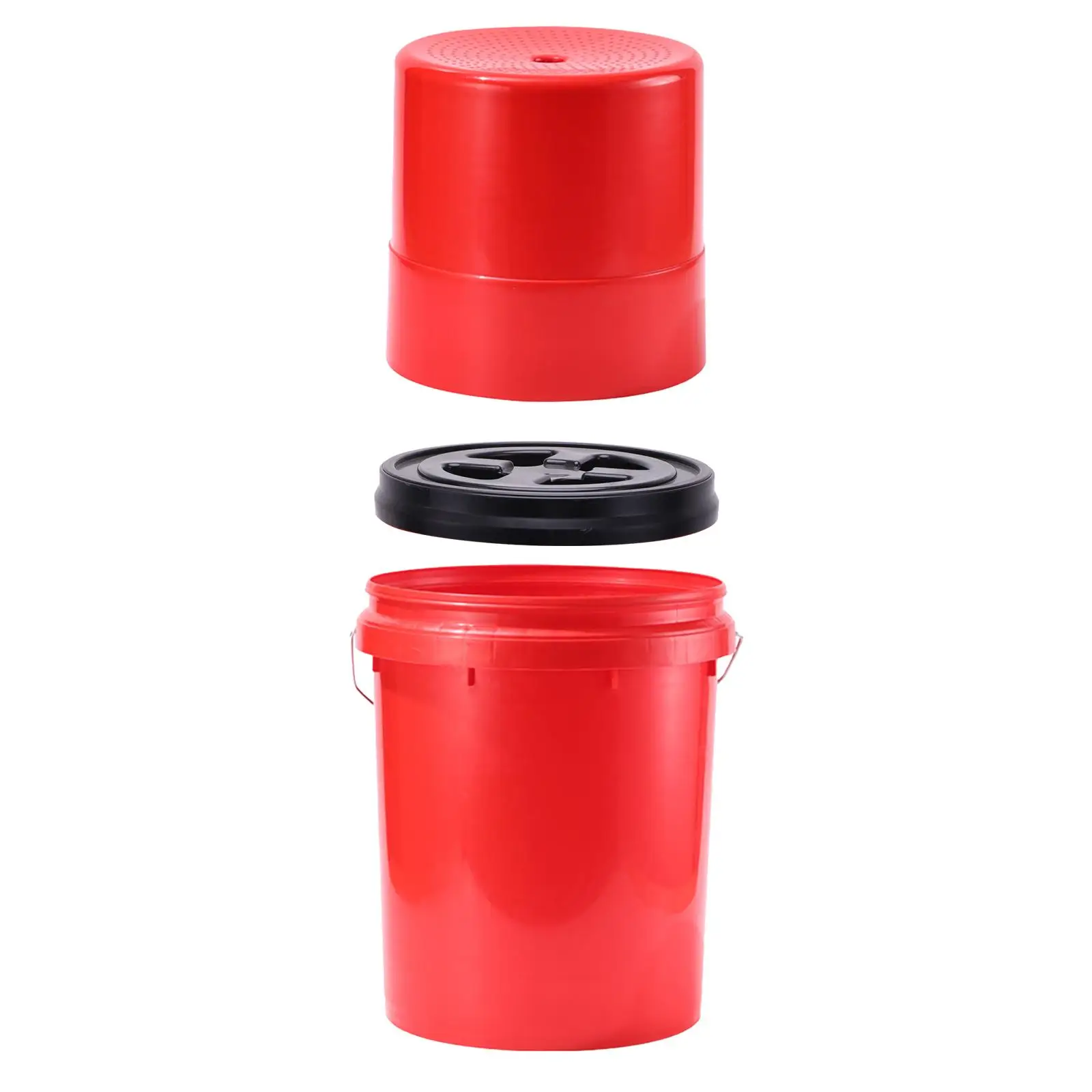 Automotive Washing Accessories Bucket Insert Lid Easy to Push Detachable Convenient Bucket Chair for Car Washing Detailing