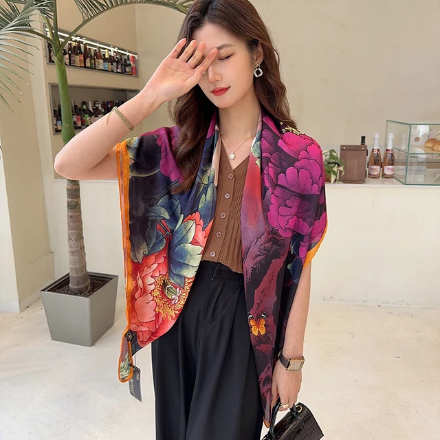 Fashionable Silk Scarf Tie Bag Handle Polyester Mini Ribbon Scarves for  Ladies - China Scarf and Silk Scarf price