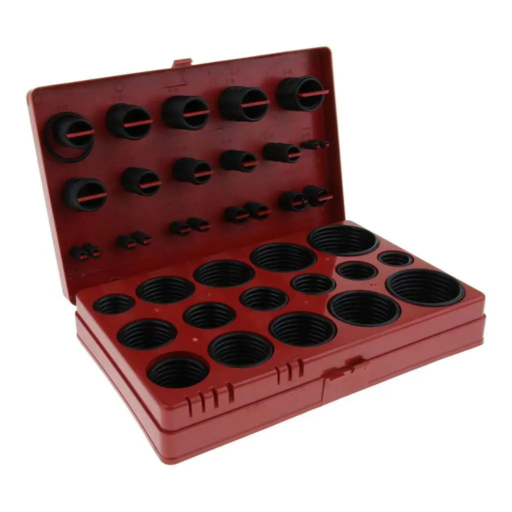 Universal O-Ring Assortment Set, Includes 419 pieces o-rings of 32 different sizes in all