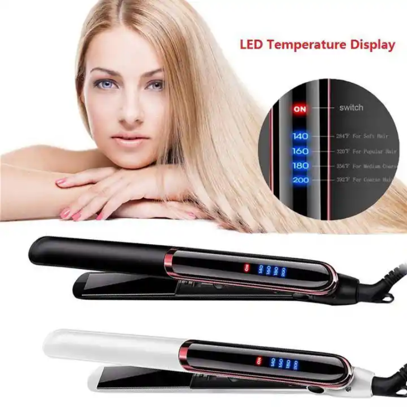 Title 6, Professional Hair Straightener Ceramic Ionic Fa...