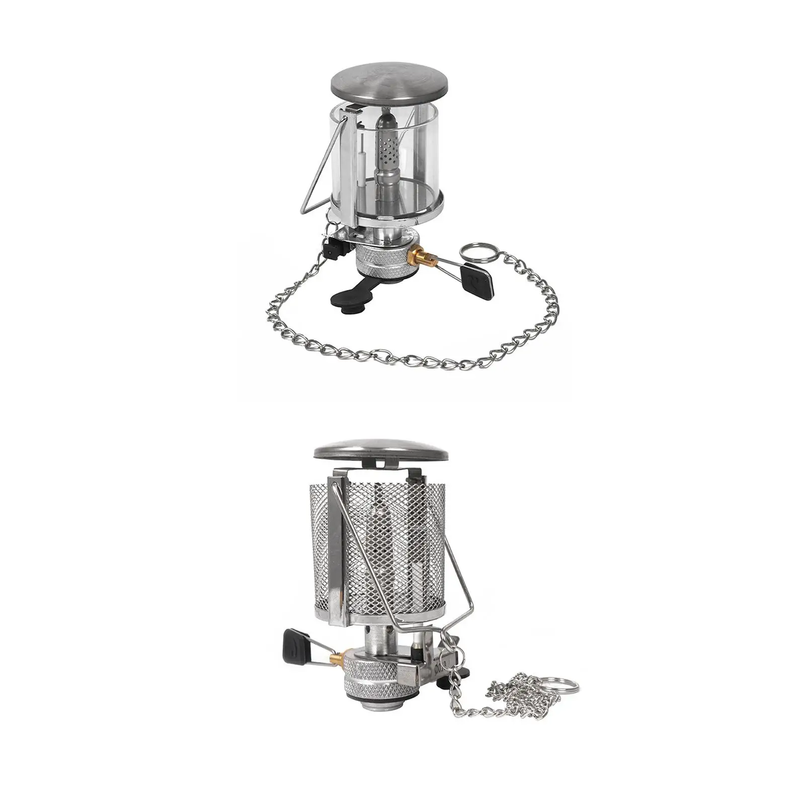 Portable Gas Lantern Lighting Adjustable Torch Fuel Lamp Camping Lights for Backpacking Fishing Emergency Hiking Picnic