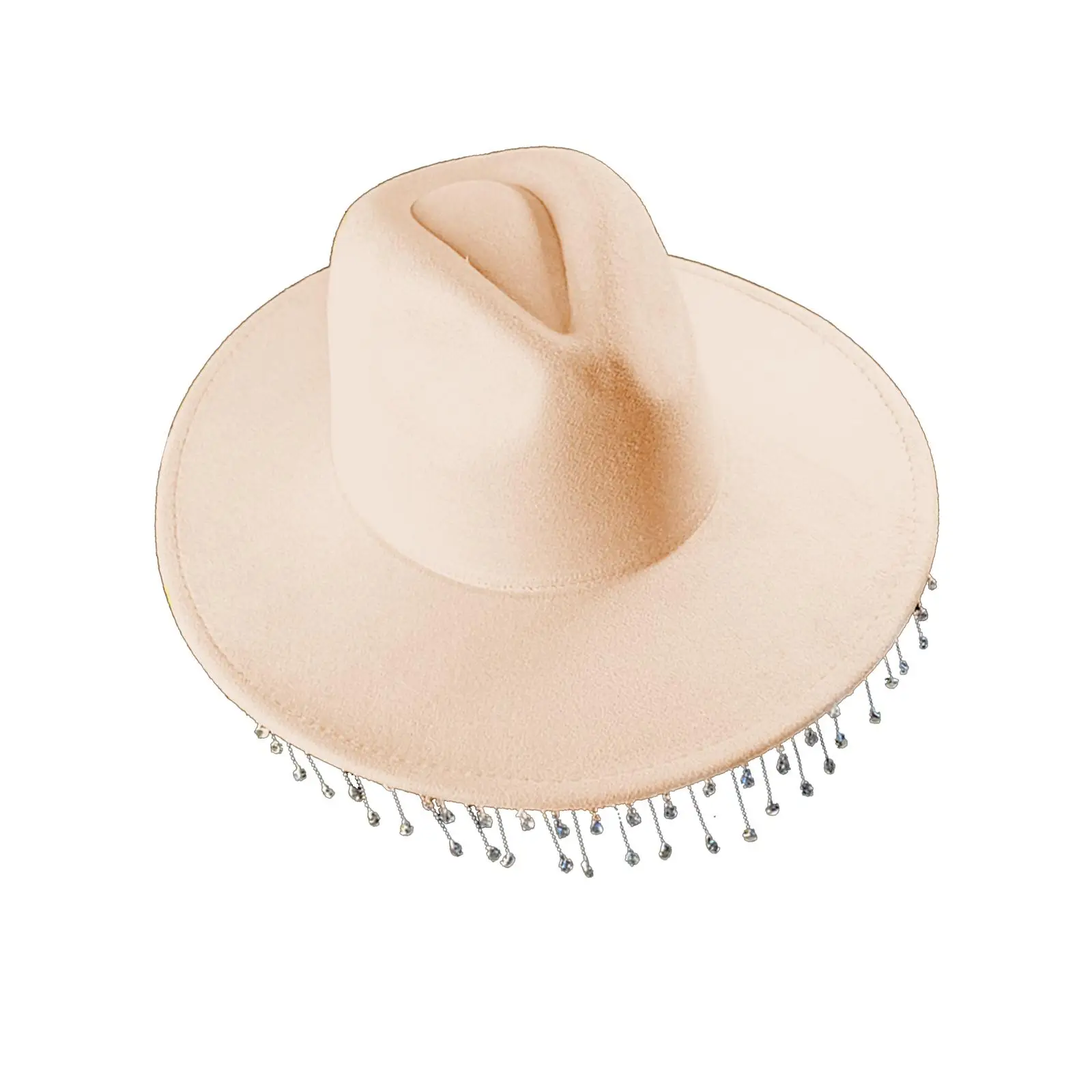 Cowboy Hat Cowgirl Hats Fedora Hat for Music Festival Concerts  