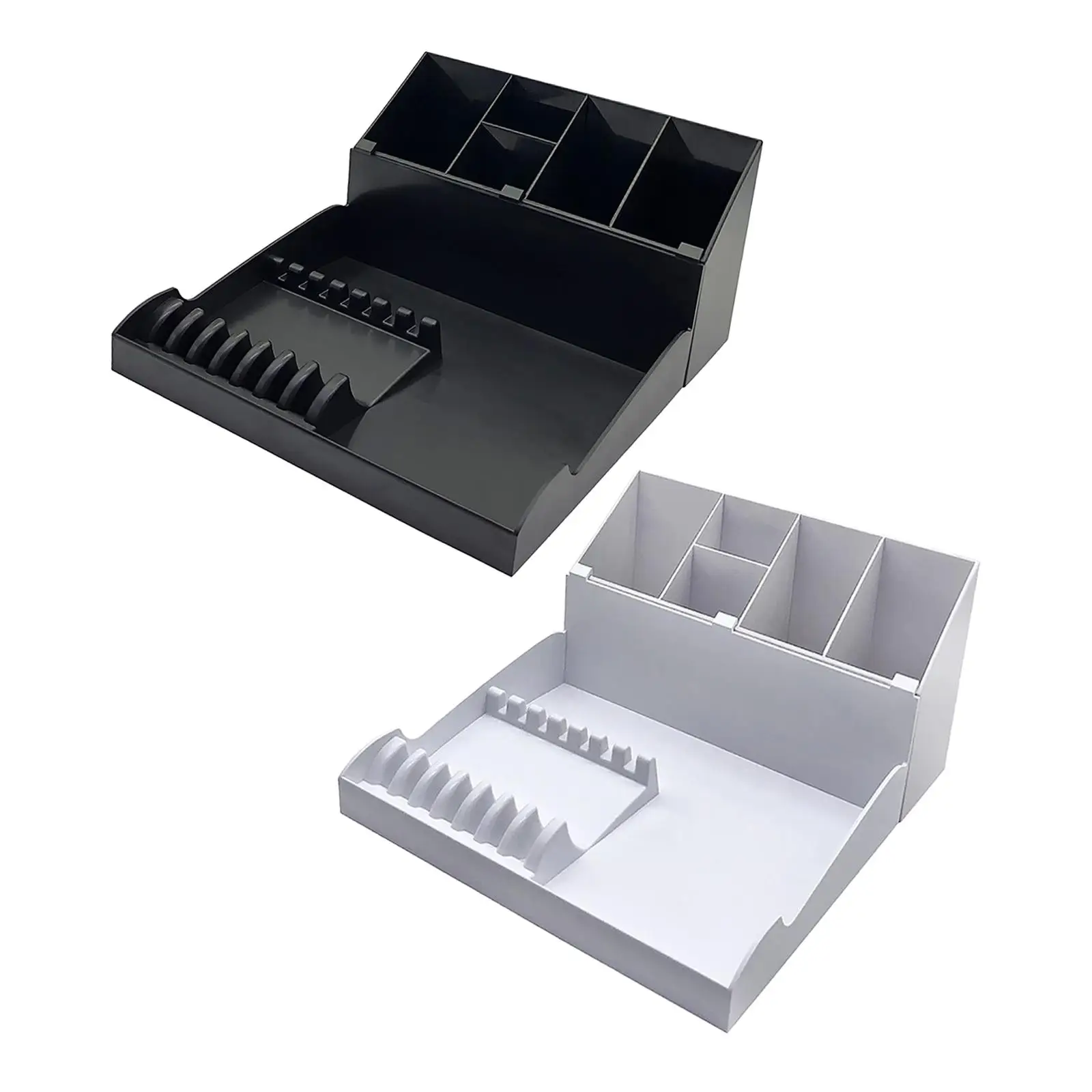 Detachable Hairdressing Tool Box Organizer & Hair Scissors Storage Tray for