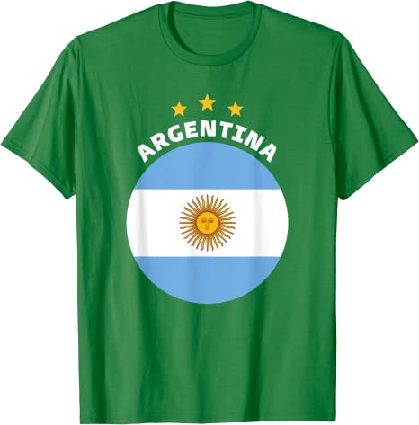 Argentinien 3 Sterne Argentinischen Flagge Tres Estrellas Drei Sterne T-Shirt Beste Ziege der Jahr Immer Graphic Tee Gedenk Geschenke – Detail 17