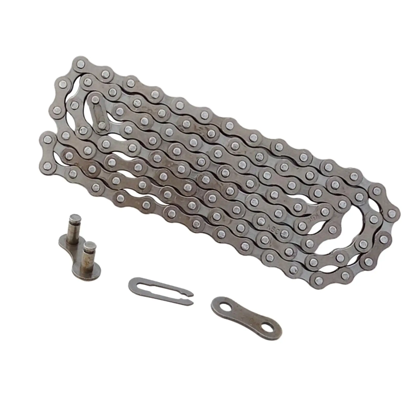 114 Pieces Bicycle Links Chain Connector Steel Universal Quick Link Chain Pin for 6 7 8/9/10/Speeds Road MTB Repair Spare Part