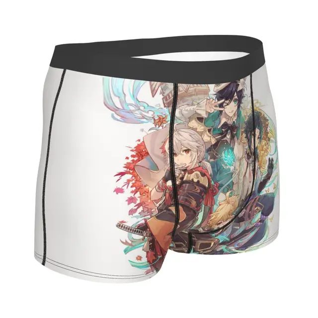 Swimming Trunks Boxers Shorts Swimsuit Genshin Impact Keqing Ganyu,Anime  Cosplay Casual Mens Womens Underwear Trunks : : Clothing, Shoes &  Accessories