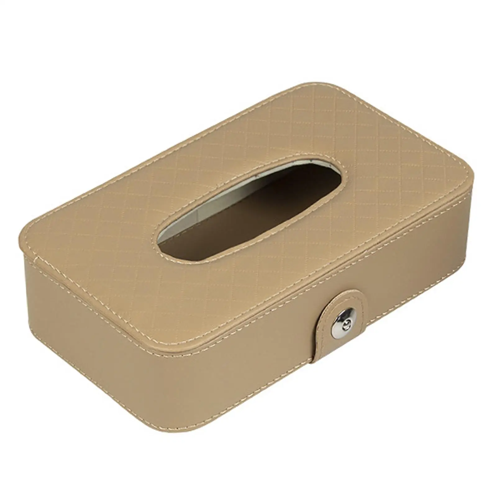 Universal Car Sun Visor Tissue Box Paper Towel Napkin Case Fashionable Decoration Armrest Box PU Leather Organizer Napkin Holder