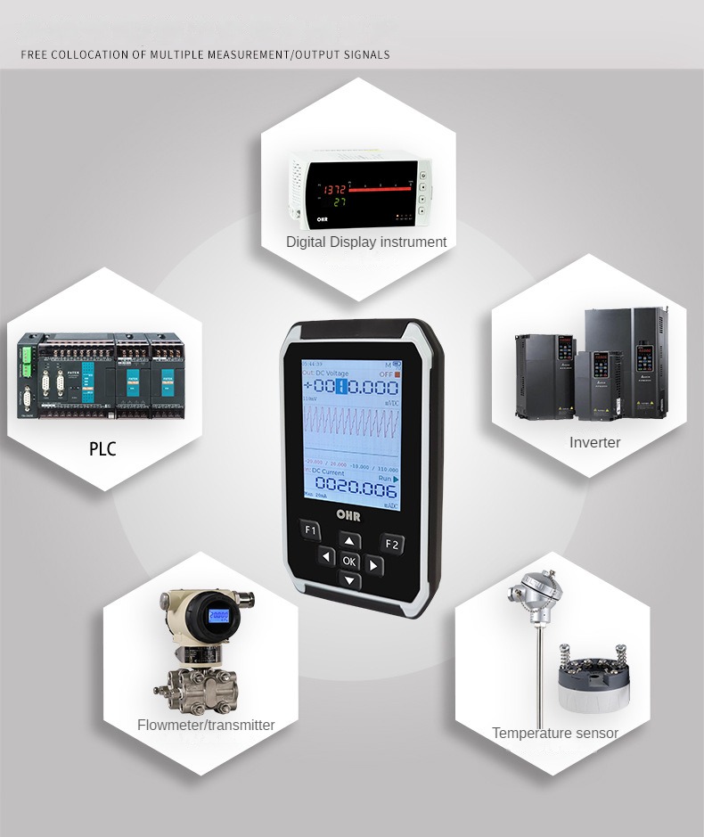 OHR-C03 Process Calibrator Current Voltage Simulator Signal Generator Source Tra