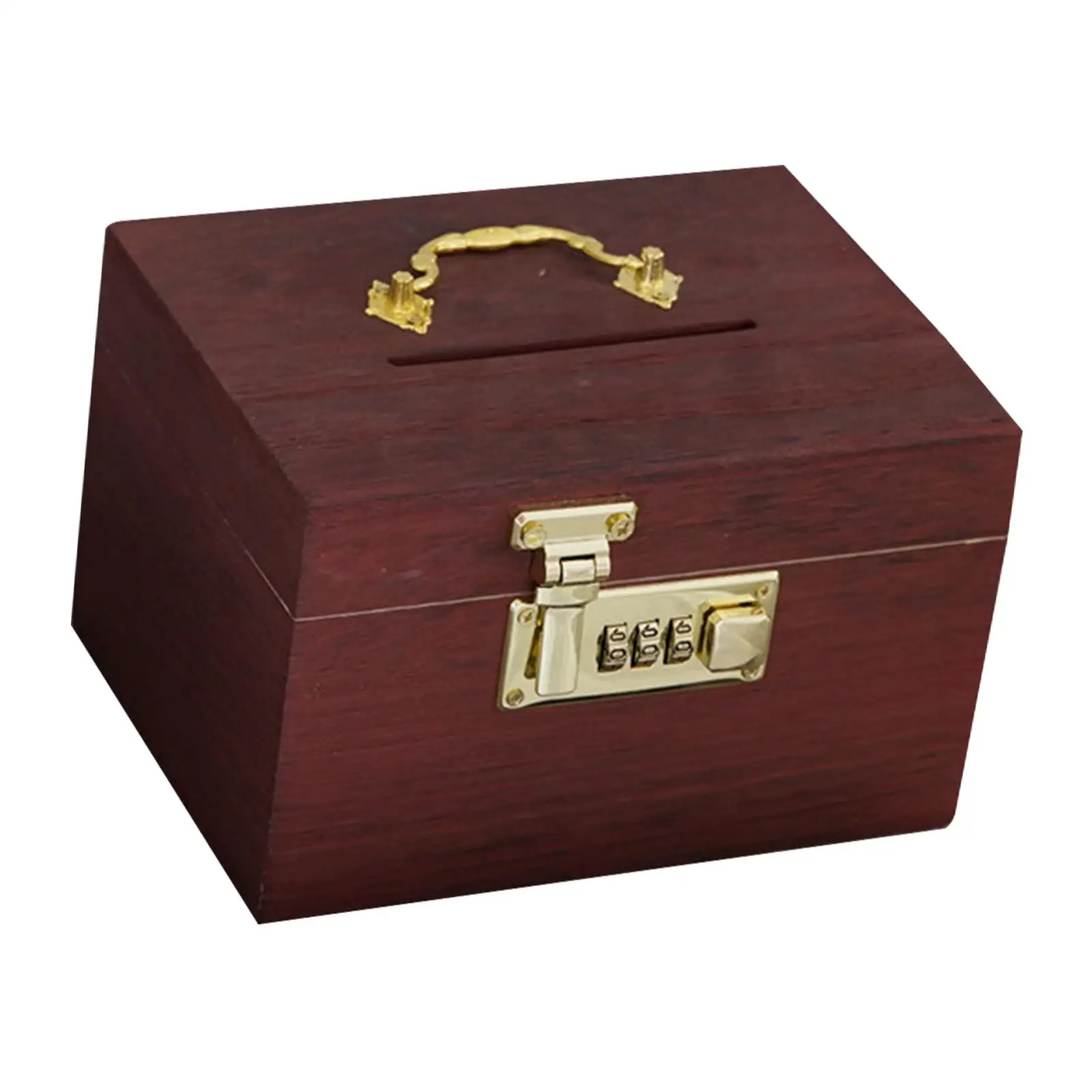 Piggy Bank Decorative Versatile with Lock Collection Saving Box Treasure Box Vintage for Kids Birthday Gifts Housewarming