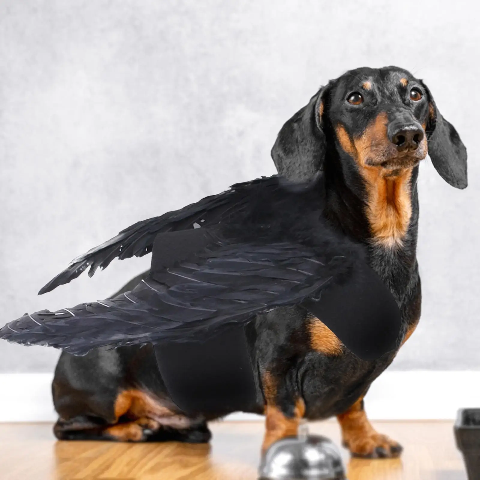 Halloween Angel Wing Costume Pet Cosplay Apparel Dog Clothes for Fancy Dress Party