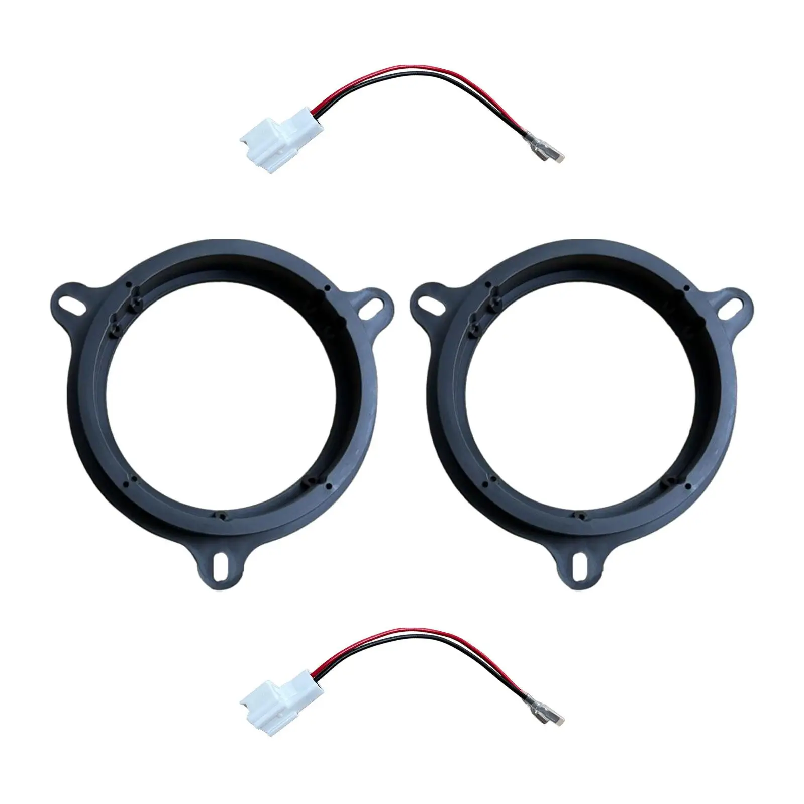 Wiring Harness Set Audio Washers Spacer Gasket Mount Shims Mounting Replacement Car Speaker Spacer Adapter Fitting