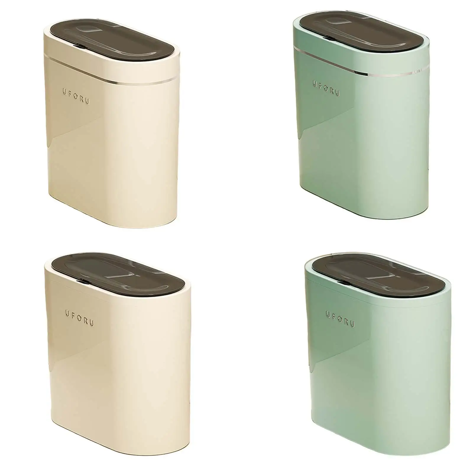 Intelligent Induction Trash Bins Space Saving Smart Trash Can Automatic Motion Sensor Garbage Can for Laundry Office Living Room