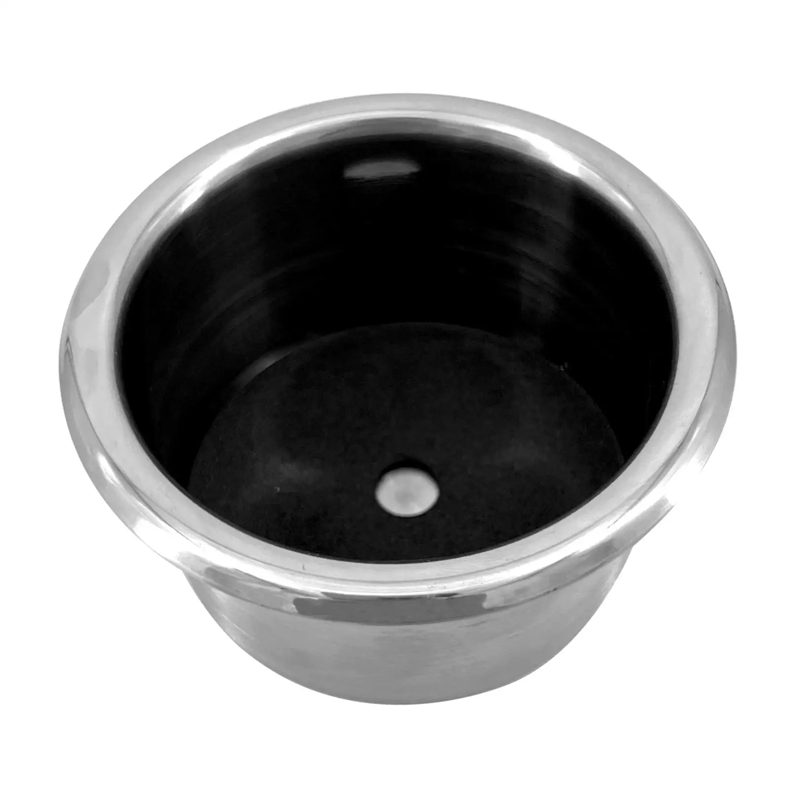 Cup Drink Holder Insert with Drain Sturdy Portable Accessories Smooth Surface Universal for Truck Marine Boat Camper Car