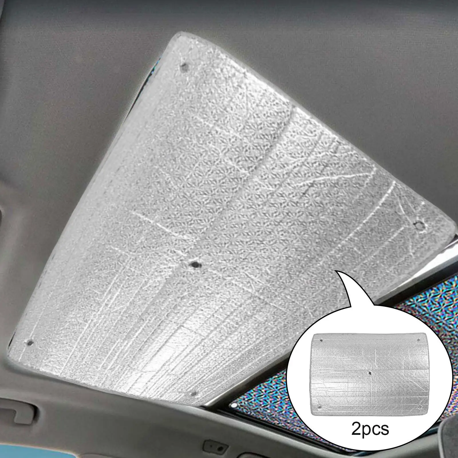 2x Sunroof Sunshade Window Sunshades for Byd Atto 3 Yuan Plus Easily Foldable and Stored Avoid Sun Exposure Easily Install
