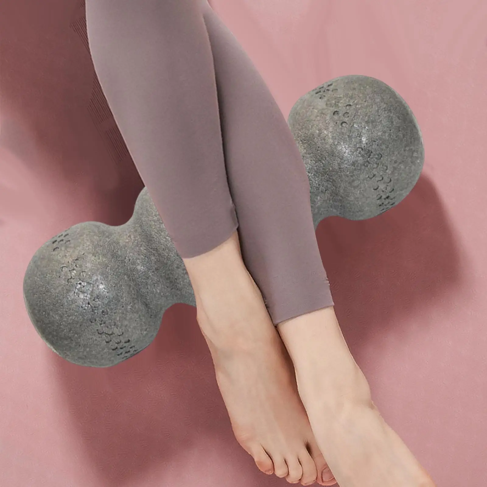 Portable Yoga Foam Roller Deep Muscle Massage Massager Tool Home Gym Legs