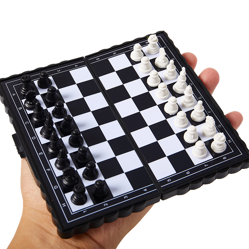 Title 6, 1set Mini Internationalen Schach Falten Magneti...