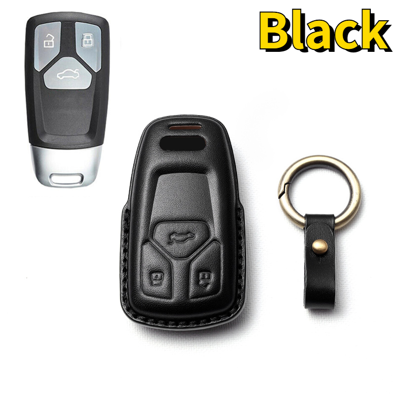 Custodia/cover per Chiave/telecomando in pelle fatta a mano per Audi A4 B9 A5 A6L A6 S4 S5 S7 8W Q7 4M Q5 TT TTS RS coupé accessori per lo Styling - S8c558f196ece4f138023f3788e4dd900G