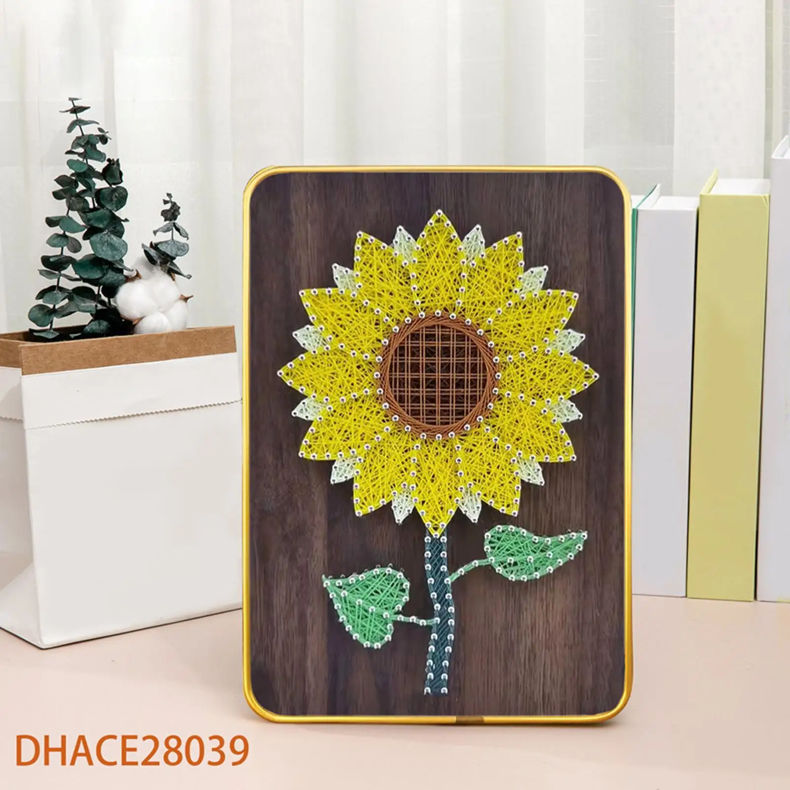 String Art  Decorations Nail String Painting Gift Winding Painting Ornament 3D Accs Material for Adults Beginner Kids Teens