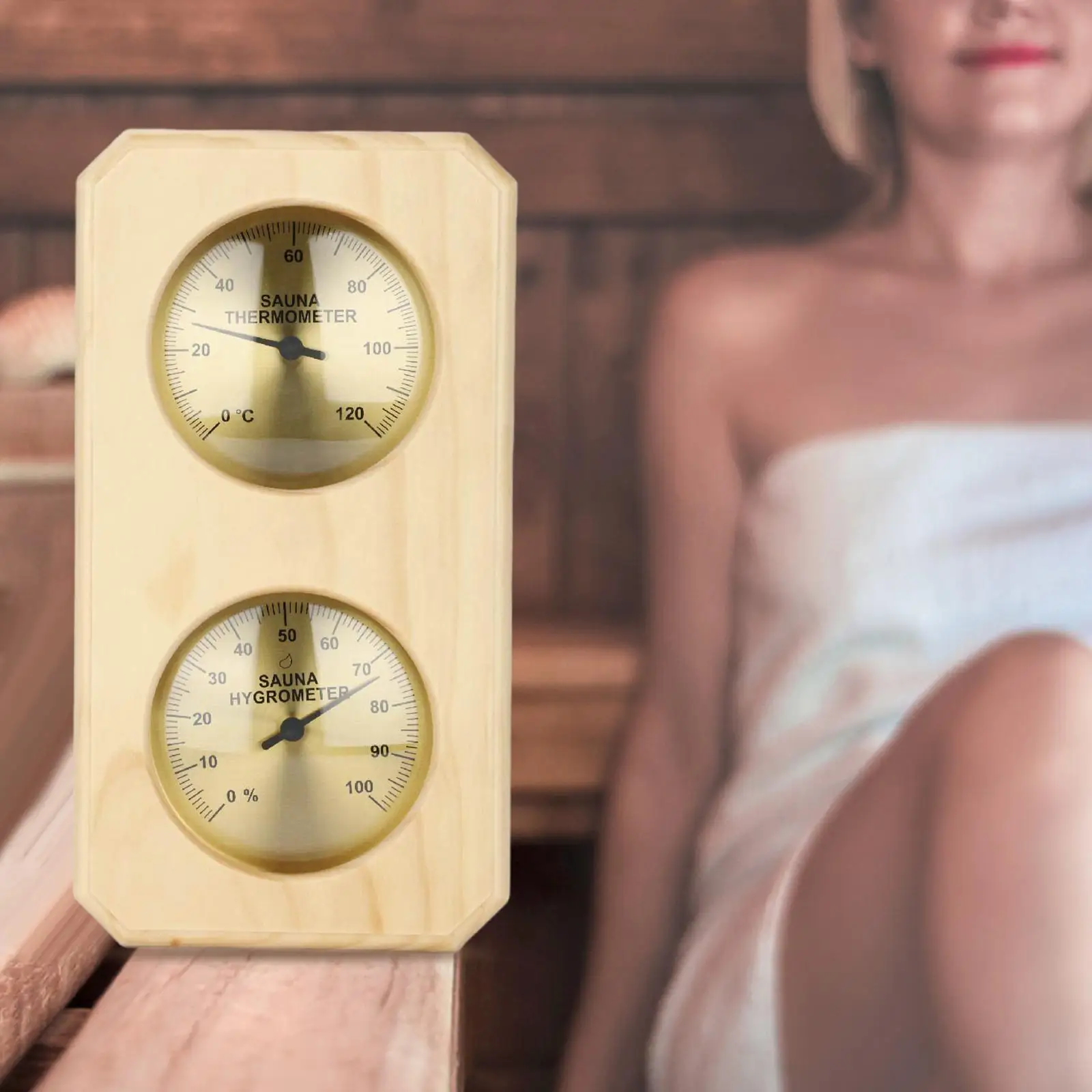  Sauna  Hygrometer Hygrothermograph Temperature Measurement Digital for Sauna Room Equipment Hotel Indoor Humidity Family