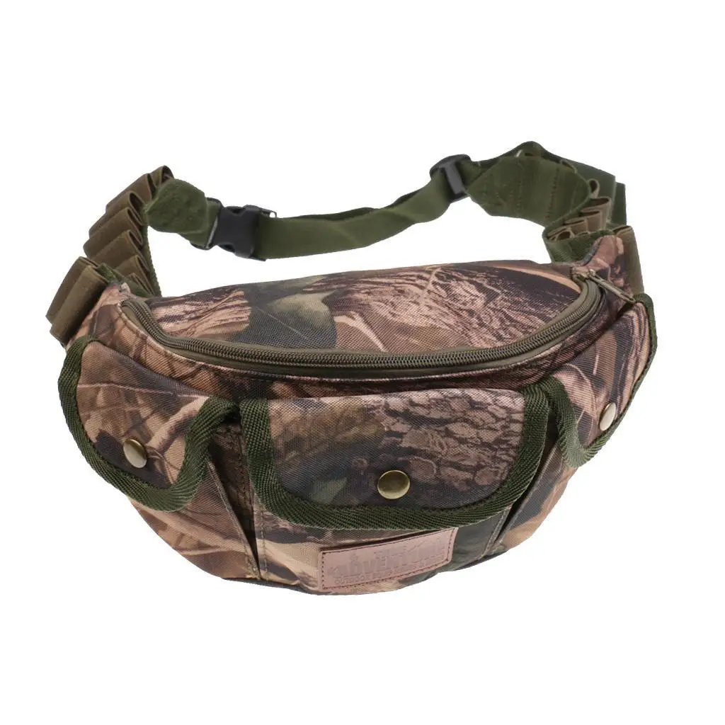 Camo Waist Bag Fanny Pack Pouch   for Hunting Shooting Hiking