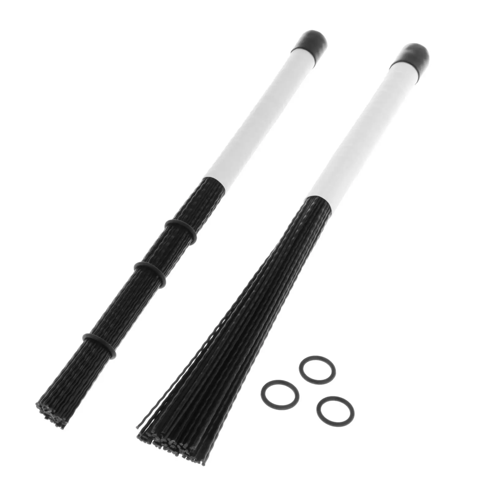 Retractable Drum Brush Percussion Musical Instrument Accessories Nylon Husk Brush for Folk Rock Band Drum Jazz Country Music