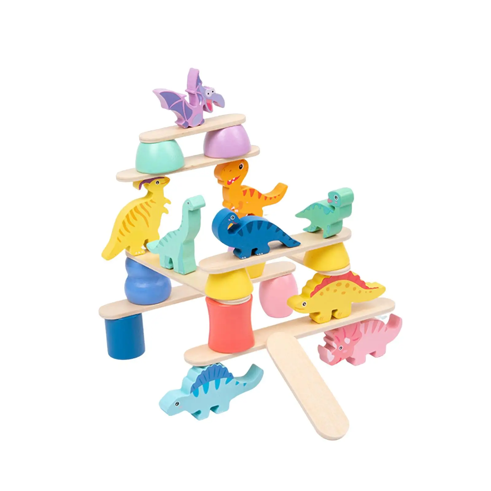 Montessori Toys Stacking Building Blocks for Boys Girls Children Babies