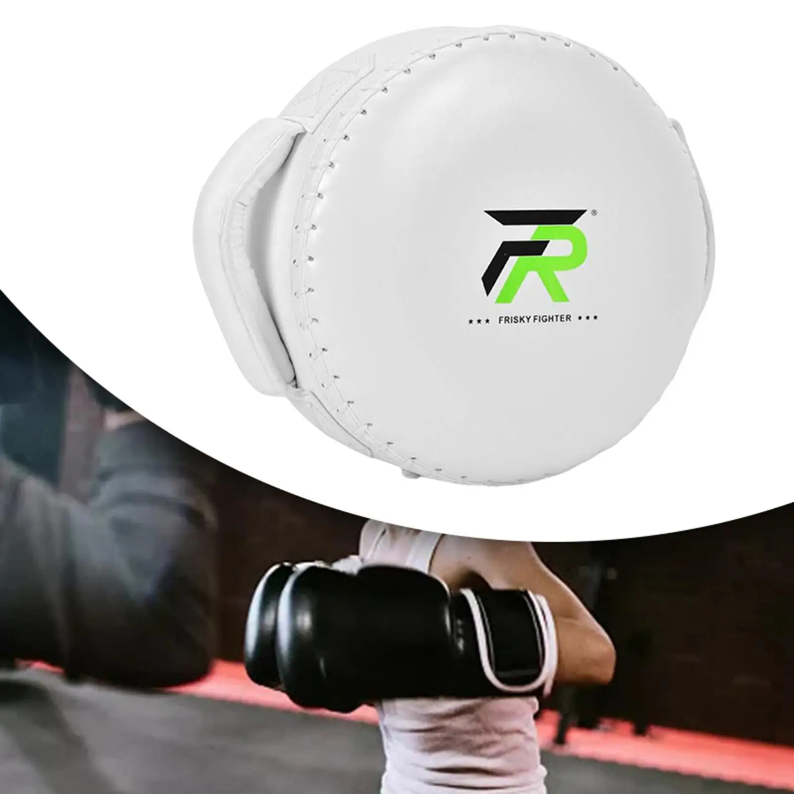 Boxing Pads Breathable EVA Liner Kick Pad Target Punching Bag Strike Round Pad for Practicing Workout Mma Taekwondo Training