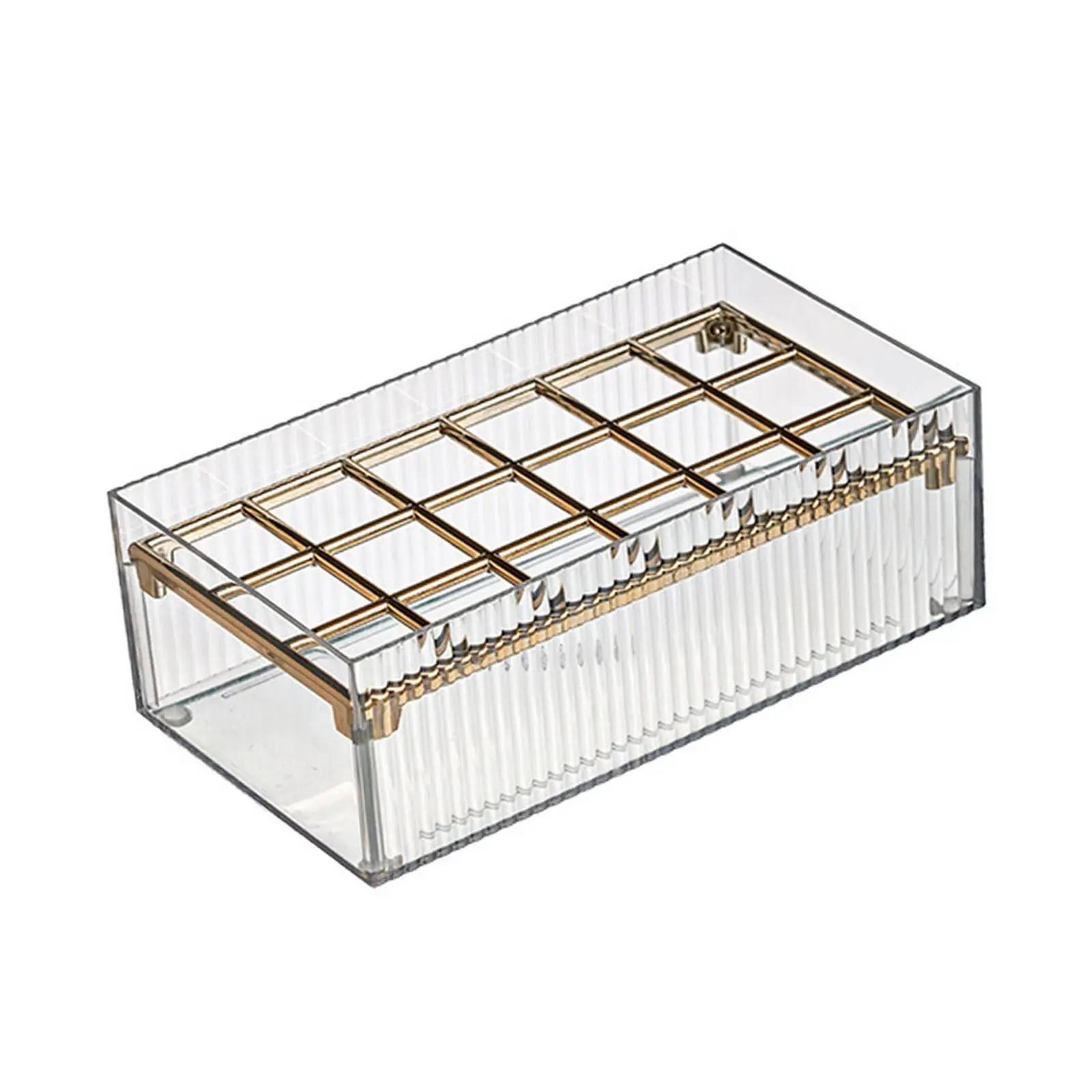 Lipstick Case Makeup Cosmetic Organizer Detachable Desk Storage Box for Mascaras