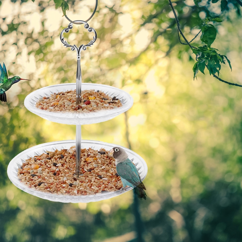 bird food hanging tray