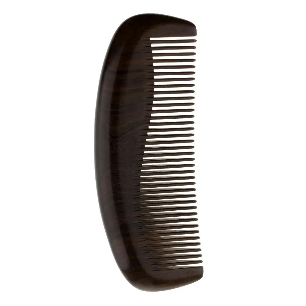 2X Chacate Preto Handheld Fine Hair Brush Anti-Static Scalp Massage Comb