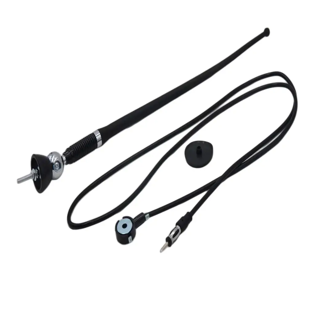 Car Radio Aerials Extension Line Auto Roof Flexible 180 Rotating 