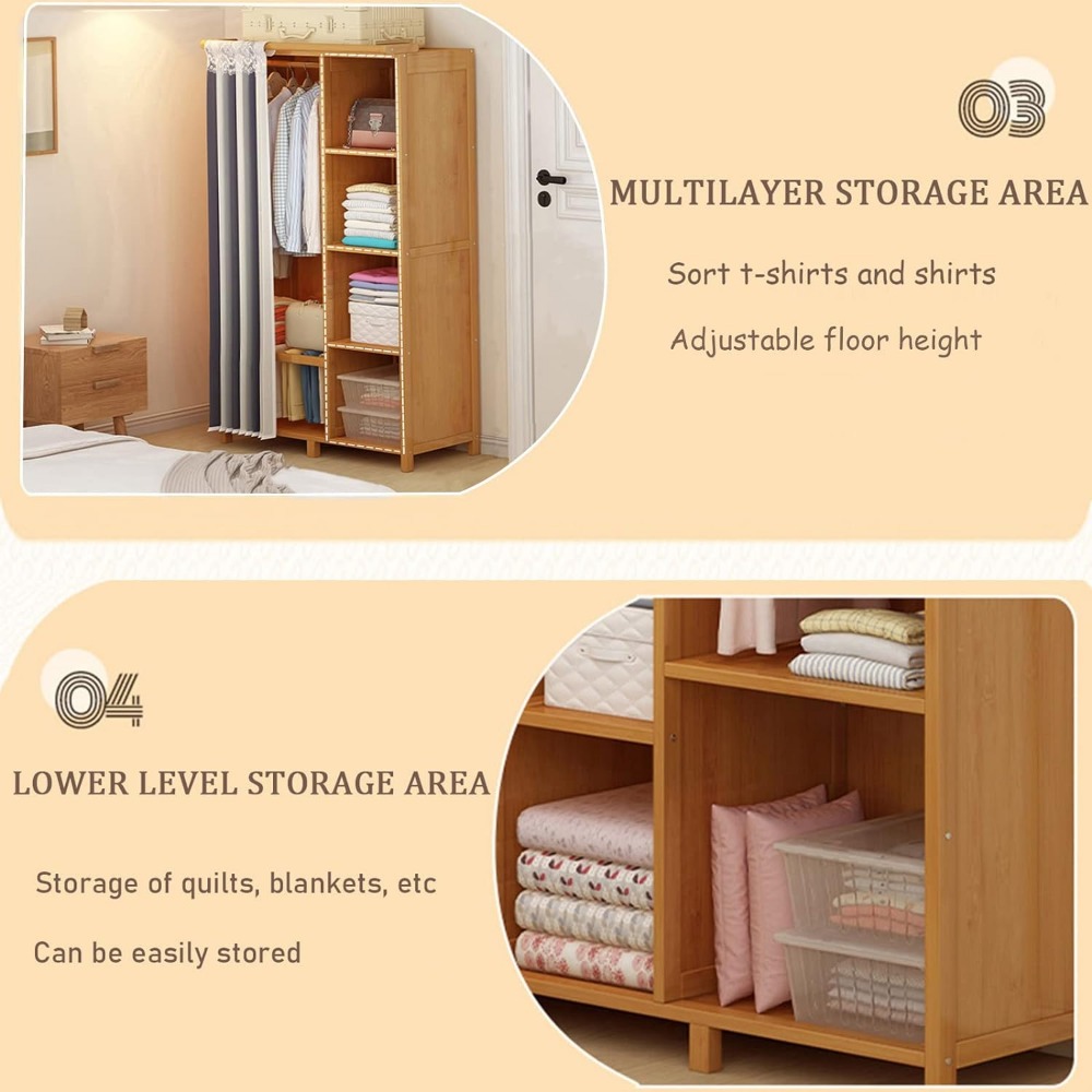 Title 7, Adjustable Height Storage of Wardrobe Partition...