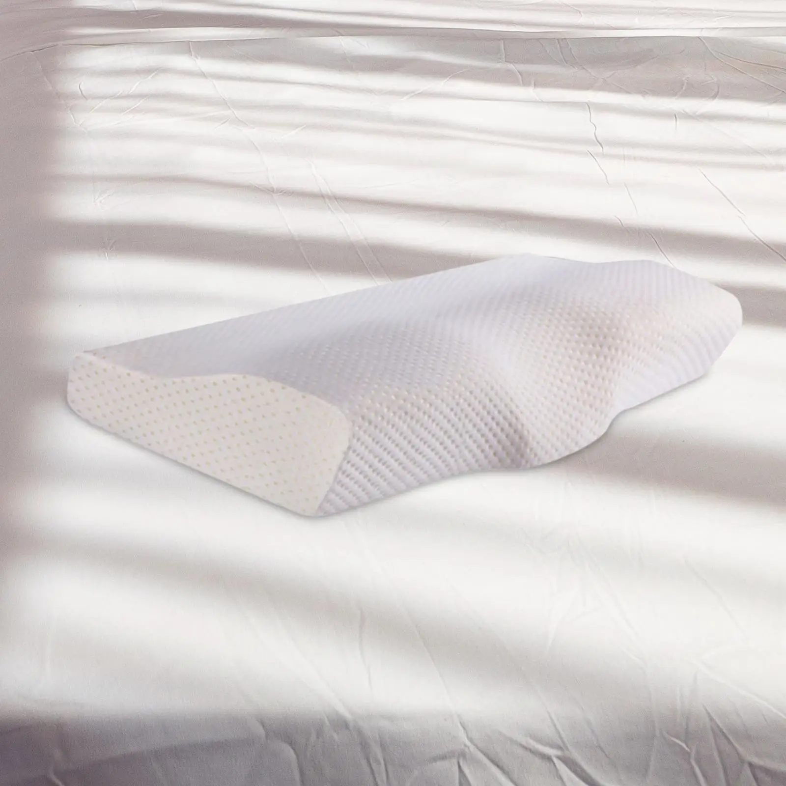 Ergonomic Memory Foam Pillow No Deforming for Side,Back and Stomach Sleepers