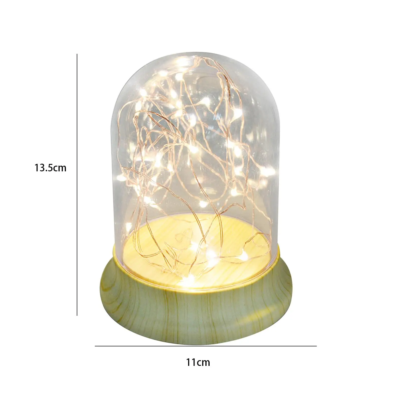 Night Light Handmade DIY Material Package Party Favor NightStand Lamp LED Atmosphere Lamp for Table Centerpieces Decoration Gift