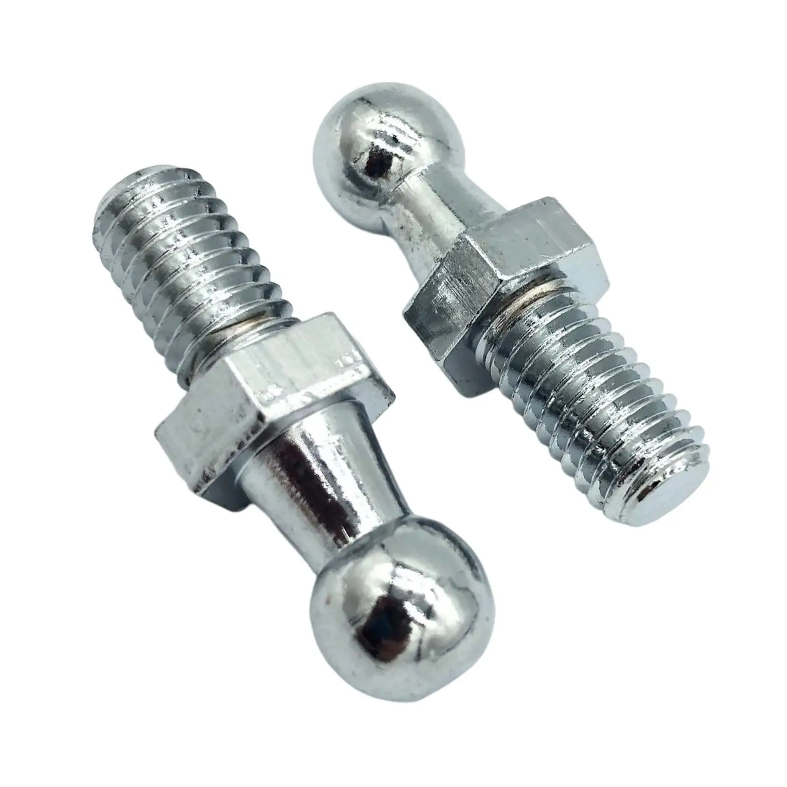 2x Ball Stud Pin Bolt ,Replaces Easy to Install Accessory, Gas Strut End Fittings, 10mm Durable M8 M6 Universal