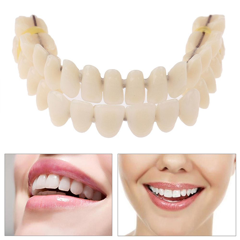 Best of Resin False Teeth Whitening Dentures Temporary Fake Tooth Upper Lower Removable Dental Veneers Dental Products виниры для зубов Reviews & Tips