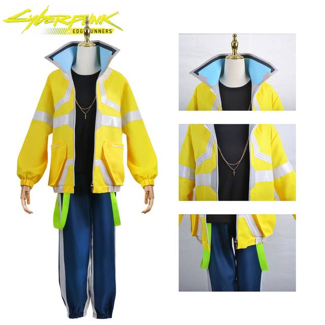 Anime Cyberpunk Edgerunners David Martinez Cosplay Costume 