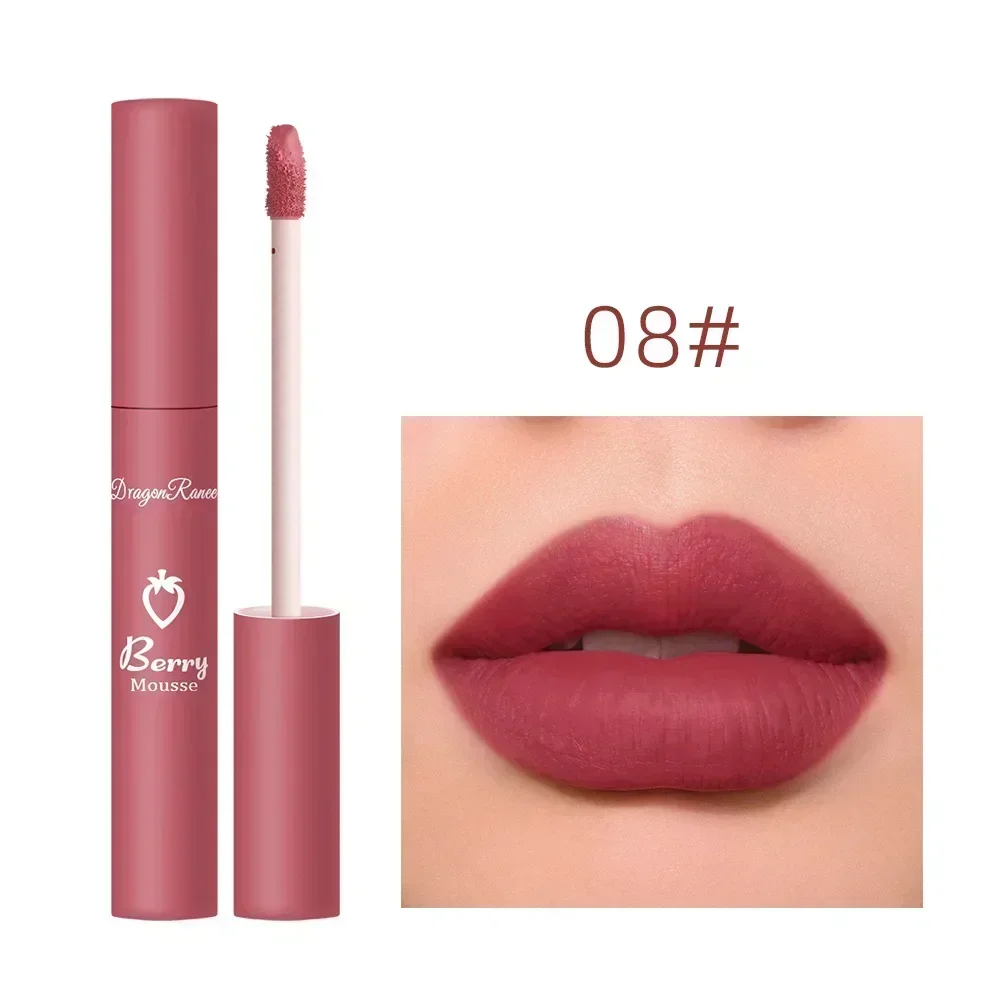 Best of Waterproof Liquid Lipstick 12 Colors Matte Nude Lip Gloss Brown Pigment Dark Red Lasting Velvet Lipstick Women Makeup Lip Glaze Reviews & Tips - Image 5