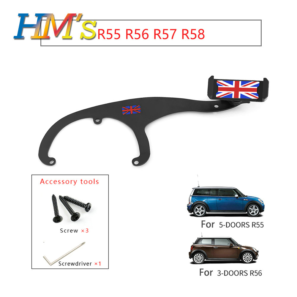 Für MINI R55 R56 R57 R60 R61 Countryman Clubman Telefon Halter Auto Styling Halterung für MINI Cooper Smartphone Supporter Zubehör – Detail 5
