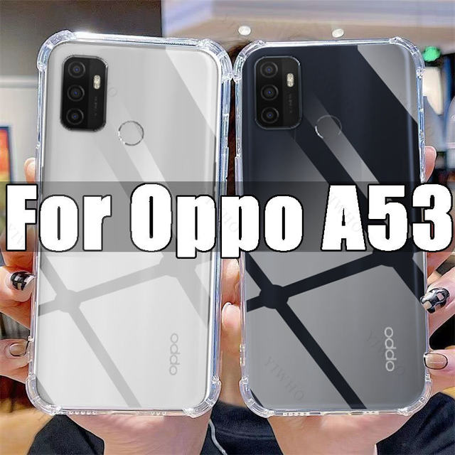 Funda Silicona Gel TPU Transparente para Oppo A53 / A53s