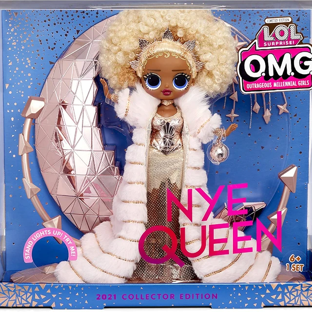 L.o.l. Surprise Omg 2021 Collection Collection Nye Queen Fashion Doll With Gold Fashion Dolls Accessories Girls Toys Gifts Dolls AliExpress