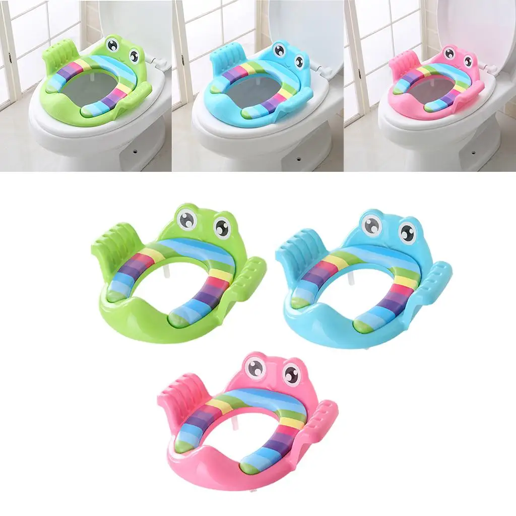 Multifunctional Portable Baby Seat Kid 2 in 1 Non-Slip for Bathroom w/Handle