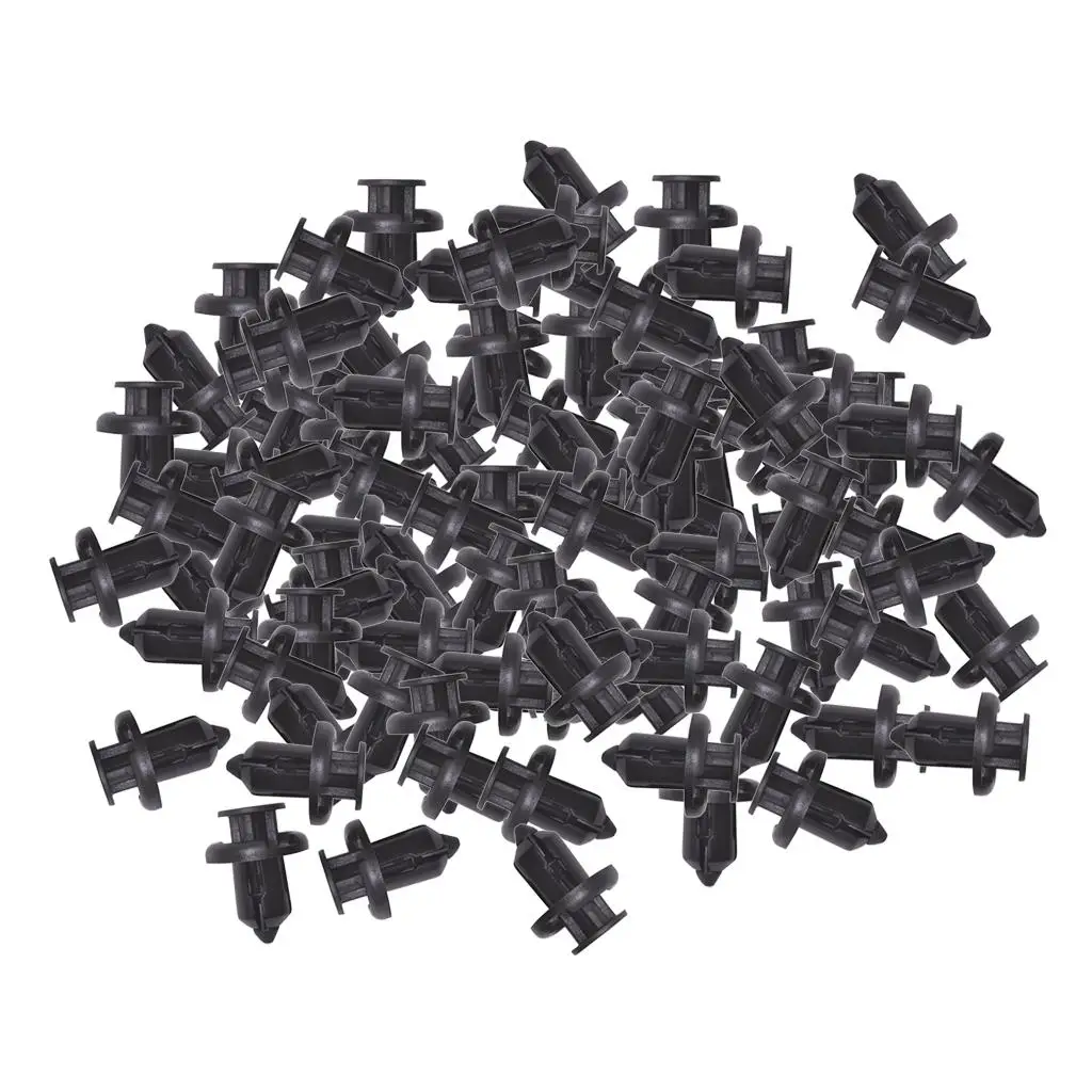 100 Piece Auto Automobile Push Type Pin Rivet Trim Clip Body Mold Set